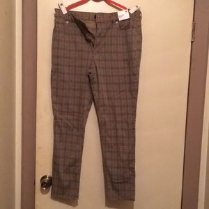 express plaid leggings